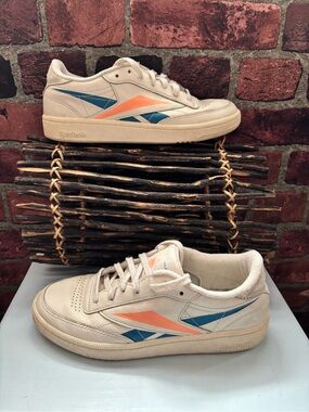REEBOK Club C Revenge Sneakers Seaport Teal/Orange